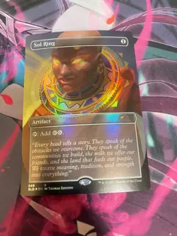 MTG - SOL RING - FOIL - SECRET LAIR - NM - RARE - (249) - Image 1