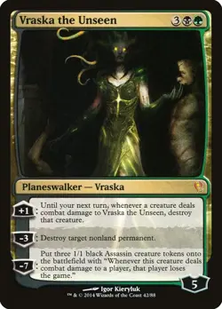 Foil Vraska the Unseen DDM LP 42 - Image 1