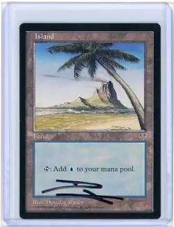 Island (Palm Tree) Mirage Signed Artist Proof MTG - Image 1