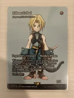 MTG: Final Fantasy Through The Ages, Zidane Tribal, Ragavan, Pack Fresh Mint! - Image 1