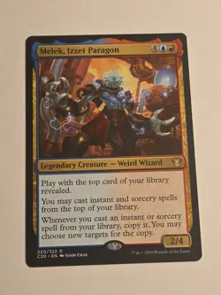 Melek, Izzet Paragon X1 C20 MTG Commander 2020 - Image 1