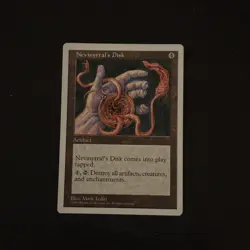 Magic The Gathering Fifth Edition Nevinyrral's Disk # Lightly played - Image 1