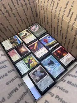 🧙17lbs+ 4200+ UNSEARCHED Magic The Gathering Bulk Lot LP/NM w/ Rares & Foils‼ - Image 4