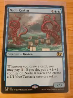 MTG Nadir Kraken 0332 J25 Foundations M/NM Free UK P&P - Image 1