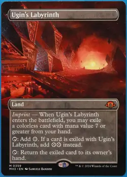 Ugin's Labyrinth (Borderless) Modern Horizons 3 MINT (511841) ABUGames - Image 1