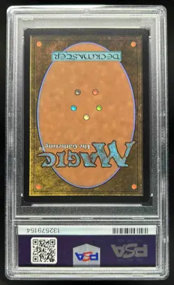 2023 Magic Jurassic World Secret Lair Ian Convalescent Charmer Foil #1396 PSA 9 - Image 2