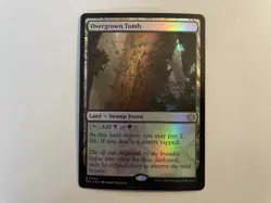Mtg Magic the Gathering FOIL Overgrown Tomb - Lorwyn Eclipsed - Image 1