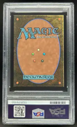 2021 Magic MTG Secret Lair x Stranger Things Mind Flayer Shadow Foil #340 PSA 9 - Image 2