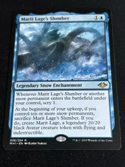 1x Marit Lage's Slumber - Modern Horizons (MH1) Magic MTG - Image 1