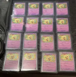 POKEMON TCG WHIMSICOTT #019 BLACK STAR PROMO PHANTASMAL FLAMES BLISTER LOT OF 16 - Image 1