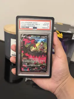 Pokemon Galarian Moltres V Astral Radiance Trainer Gallery Full Art #TG20 PSA 10 - Image 2