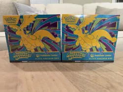 ASCENDED HEROES POKEMON CENTER PC EXCLUSIVE ETB POKEMON TCG SEALED NEW LOT OF 2 - Image 1
