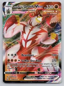 Single Strike Urshifu VMAX #086/163 Pokemon SWSH05: Battle Styles - Image 1