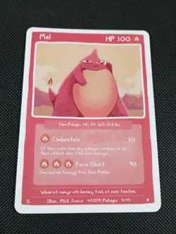 Pokepu Season 1 Mel Charmeleon Pokemon Fan Art Mick Junco Artist - Image 1