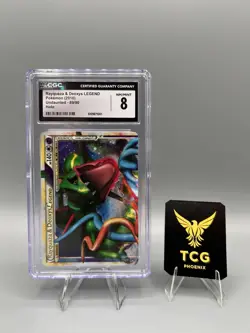 Pokemon Rayquaza & Deoxys LEGEND Top & Bottom Set Undaunted CGC Sequential 8s - Image 3