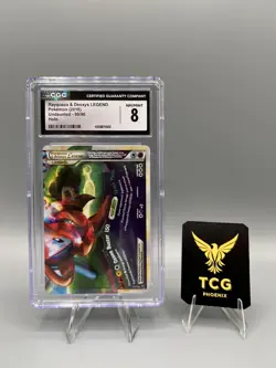 Pokemon Rayquaza & Deoxys LEGEND Top & Bottom Set Undaunted CGC Sequential 8s - Image 5