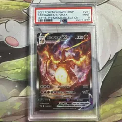 Pokemon Charizard VMAX SWSH261 Sword & Shield Promo Full Art Holo PSA 9 2022 - Image 1