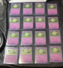 Pokemon TCG Cottonee 018 Black Star Blister Promo Phantasmal Flames Lot Of 16 - Image 1