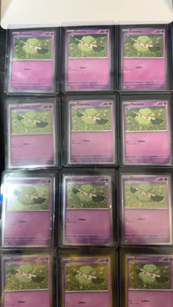 Pokemon TCG Cottonee 018 Black Star Blister Promo Phantasmal Flames Lot Of 16 - Image 2