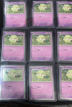 Pokemon TCG Cottonee 018 Black Star Blister Promo Phantasmal Flames Lot Of 16 - Image 4