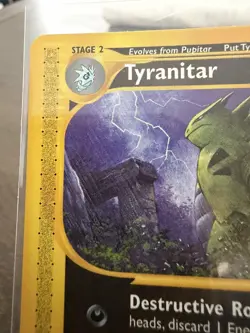 Tyranitar - 40/147 - Pokemon Aquapolis Non-Holo Card NM - Image 2