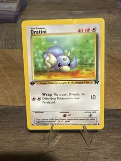 Dratini 1st Edition 53/82 Team Rocket NM WOTC 1999 Pokemon Card - Image 1