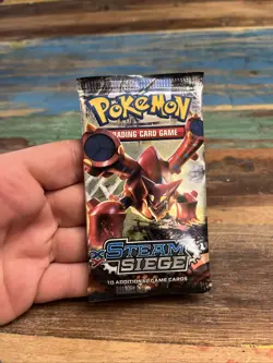 Pokemon TCG XY Steam Siege Booster Pack - Factory Sealed - Image 1