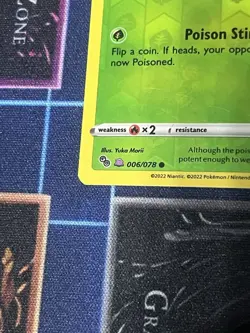 Pokemon TCG (Set of 3) Unpeeled Ditto Pokemon GO Spinarak Numel Bidoof NM-LP - Image 3