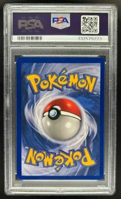 1999 Pokemon Fossil 1st Edition Hitmonlee #7/62 PSA 7 - Image 2