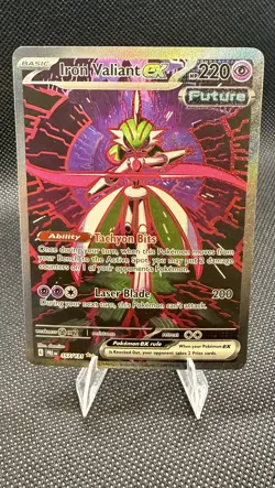 Pokemon Iron Valiant ex 157/131 Prismatic Evolutions SIR - Near Mint - Image 1