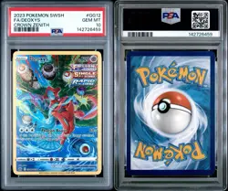2023 Pokemon SWSH Crown Zenith Deoxys Galarian Gallery #GG12/GG70 PSA 10 - Image 1