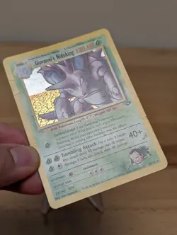 2000 Gym Challenge Giovanni's Nidoking Holo Rare Wotc Vintage 7/132 HP-Damage - Image 3