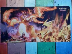 Pokemon Charizard Standard Playmat for Pokemon TCG Multicolor Collectible - Image 1