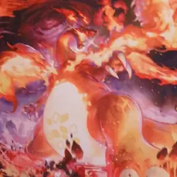 Pokemon Charizard Standard Playmat for Pokemon TCG Multicolor Collectible - Image 2