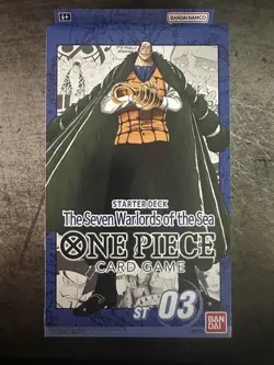 ONE PIECE TCG: Seven Warlords of The Sea Starter Deck 3 (ST-03) English Sealed - Image 1
