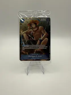 Portgas. D. Ace (Tin Pack Set Vol. 2) P-074 One Piece Promo Card Foil Sealed - Image 1