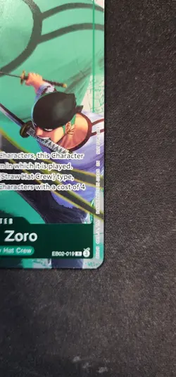 Roronoa Zoro (Winner Pack 2025 Vol. 3) EB02-019 One Piece Promotion Foil MINT - Image 4
