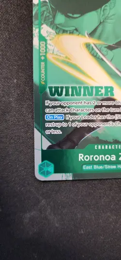 Roronoa Zoro (Winner Pack 2025 Vol. 3) EB02-019 One Piece Promotion Foil MINT - Image 5