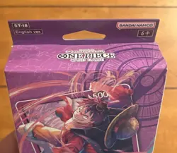 Sealed One Piece TCG English Starter Deck Purple Monkey.D.Luffy ST-18 W/ PRB-01! - Image 5