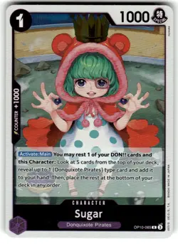 OP10-065 Sugar R - One Piece TCG - Royal Blood English NM - Image 1