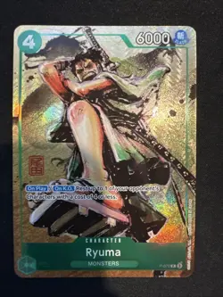 Ryuma (Oda Stamped Signature) (Best Selection Vol. 3) P-072 One Piece TCG Englis - Image 1