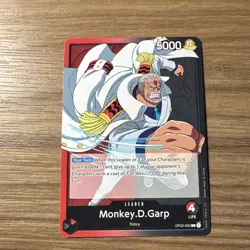 One Piece - Monkey.D.Garp Op02-002 Pre Errata - Leader - Image 1