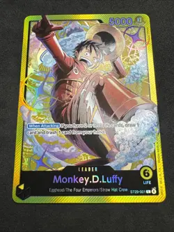 Monkey.D.Luffy (001) ST29-001 Starter Deck 29: Egghead Foil - Image 1