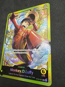 Monkey.D.Luffy (001) ST29-001 Starter Deck 29: Egghead Foil - Image 3