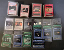 Star Wars CCG - Dagobah Limited Black Border Complete Set 180 Cards - Image 1