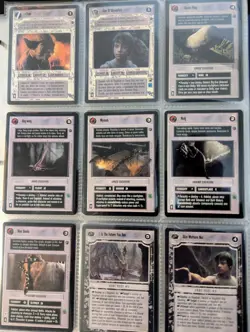 Star Wars CCG - Dagobah Limited Black Border Complete Set 180 Cards - Image 2