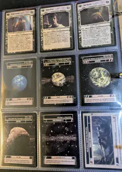 Star Wars CCG - Dagobah Limited Black Border Complete Set 180 Cards - Image 4