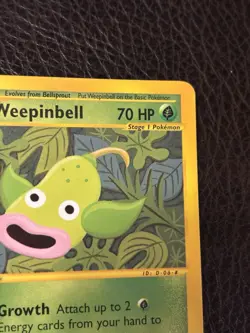 Weepinbell 65/147 Aquapolis E-Reader Pokemon Card | Non-Holo | 2002 | LP - Image 3