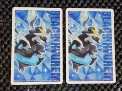 Dwebble and Crustle Pokemon Japanese Black Kyurem Poker Playing Card 2012 NM - Image 2