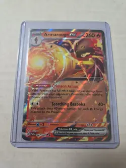 Armarouge ex 027/182 Paradox Rift Double Rare HOLO Pokemon Card - Image 1